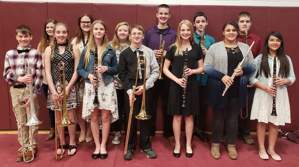 Congratulations SCC Honor Band Participants!