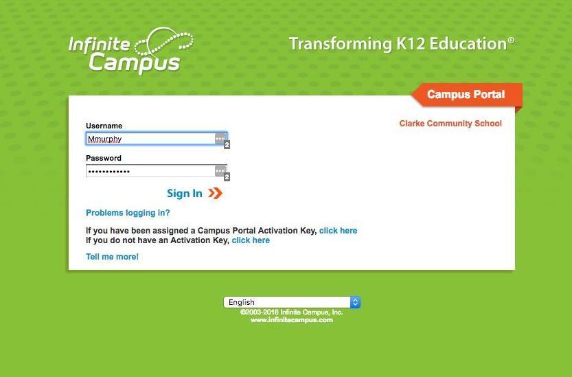 How To Access Infinite Campus Clarke District