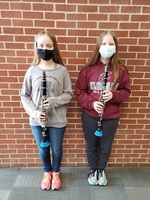 Clarke MS SCIBA Honor Band Members