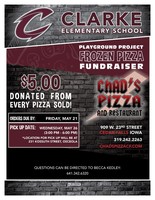 Chad's Pizza- Elementary Playground Fundraiser