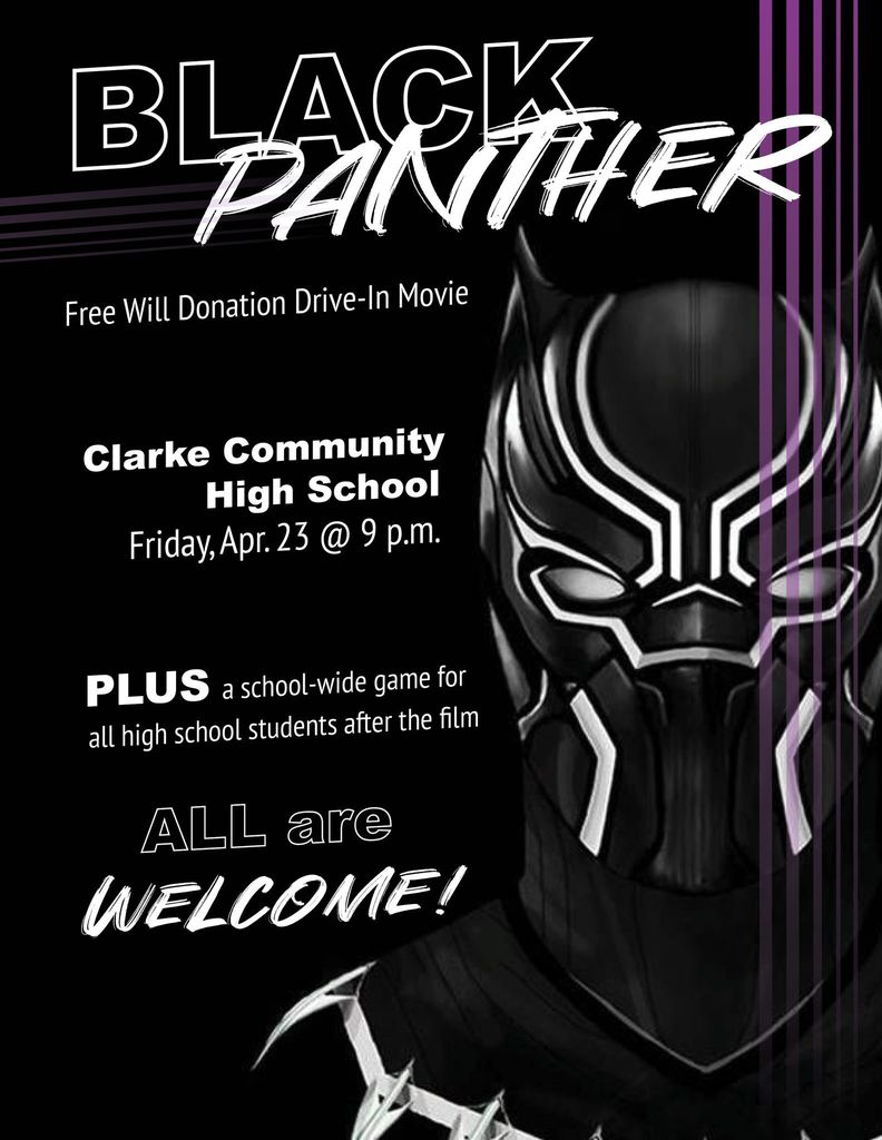 Black Panther drive in