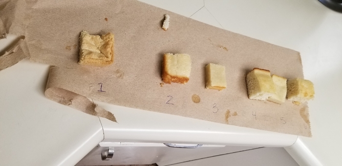 Can you guess what is missing from each cake?
