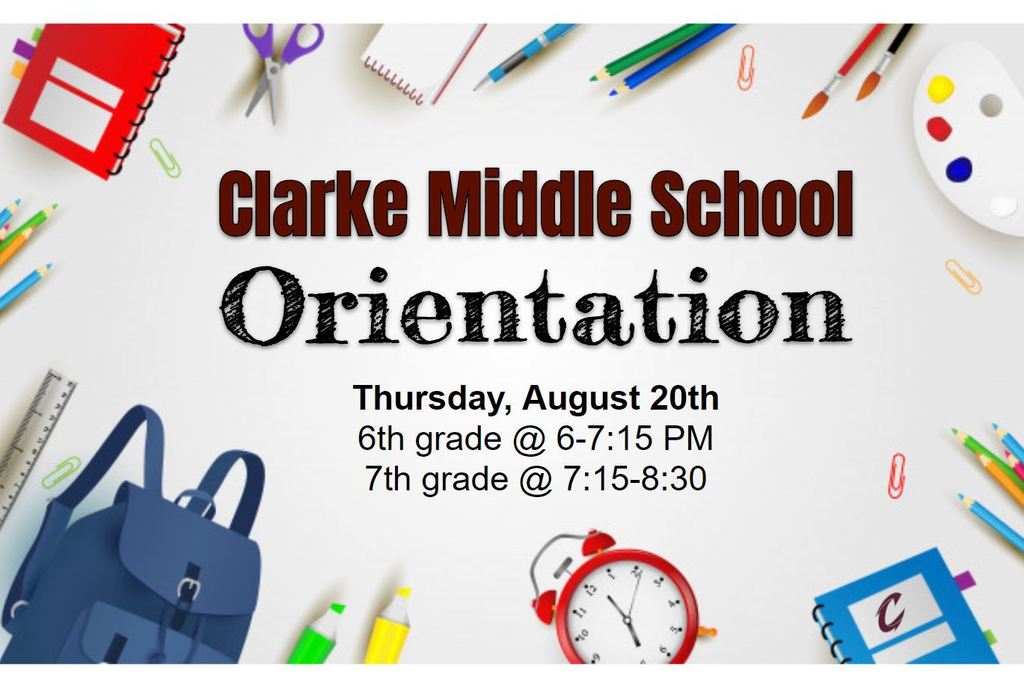 middle school orientation graphic